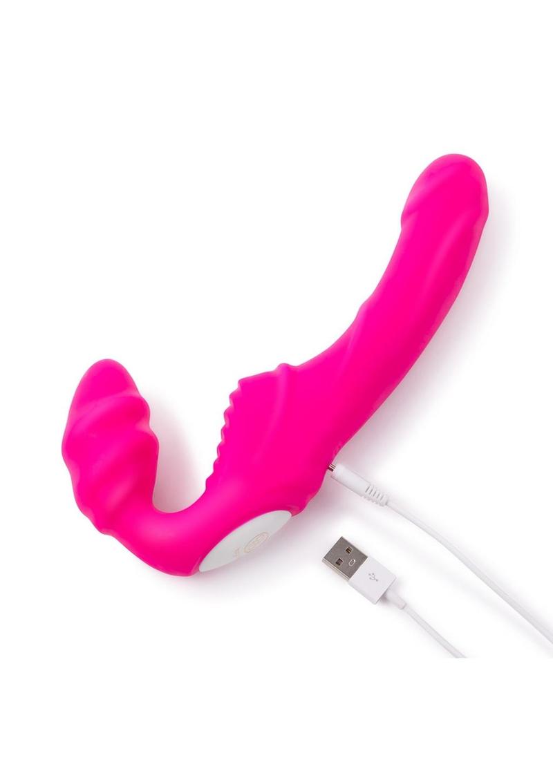 Together Toys Together Silicone Rechargeable Remote Control Strapless Strap-On Vibrator