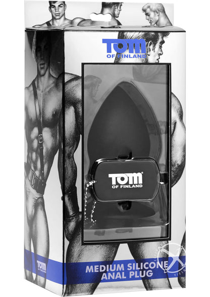 Tom Of Finland Anal Plug Med Silicone - Black