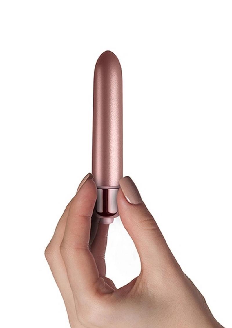 Touch Of Velvet Bullet Vibrator - Pink/Rose Blush