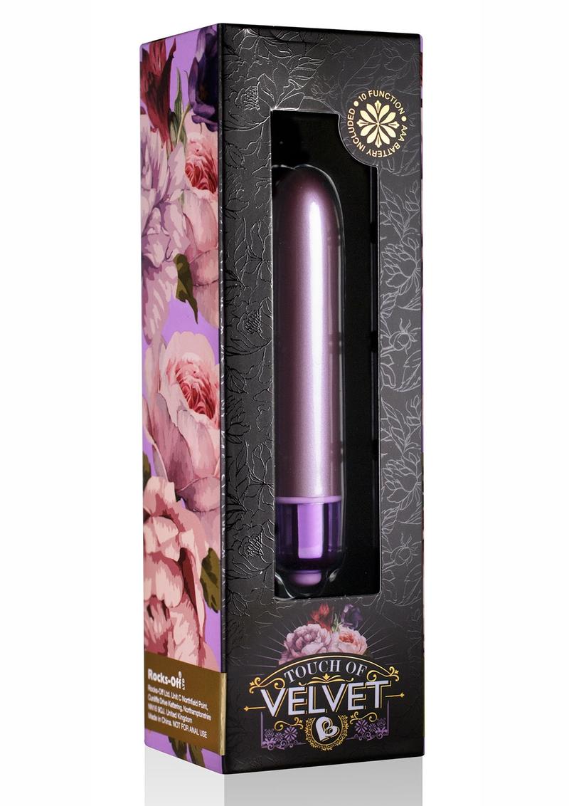 Touch Of Velvet Bullet Vibrator - Purple/Soft Lilac