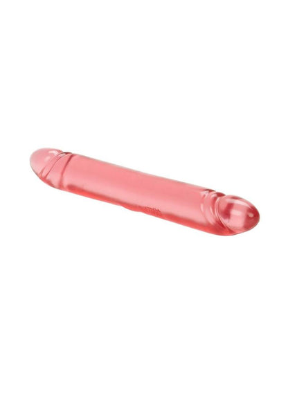 Translucence Smooth Double Dildo - Pink - 12in