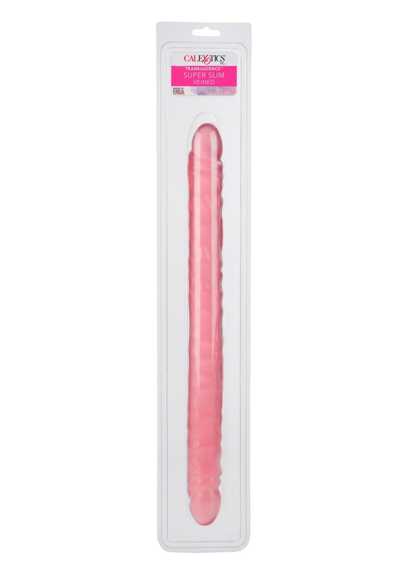 Translucence Viened Super Slim Dildo