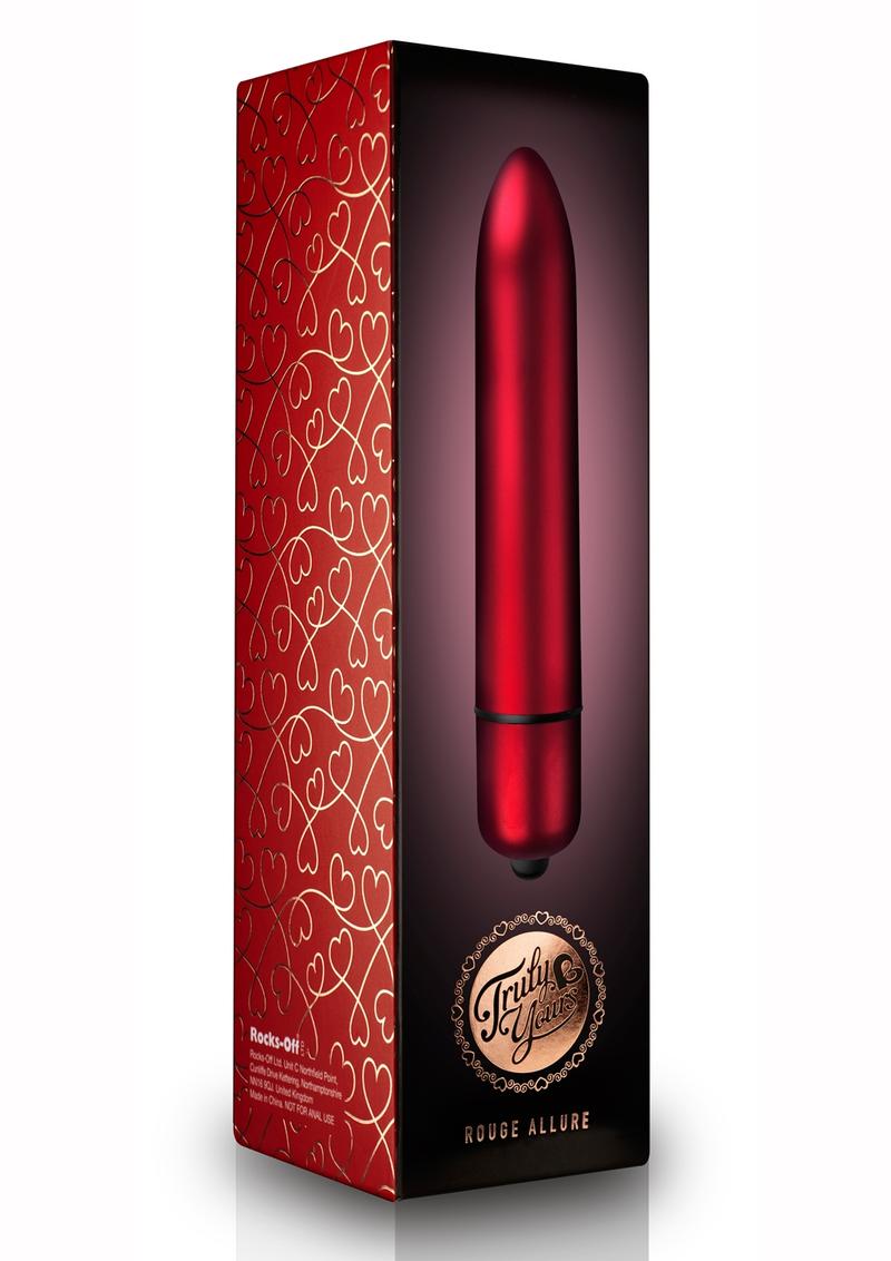 Truly Yours Rouge Allure Bullet Vibrator - Red