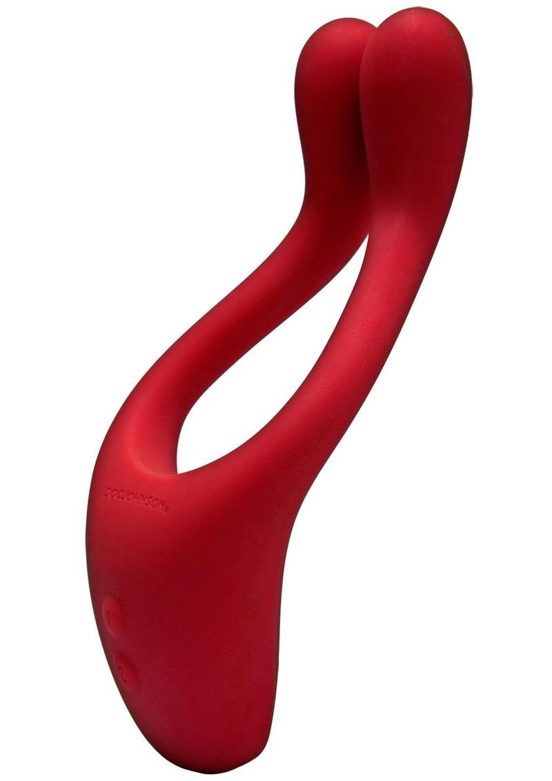 Tryst Rechargeable Multi Erogenous Zone Silicone Massager Limited Edition - Red