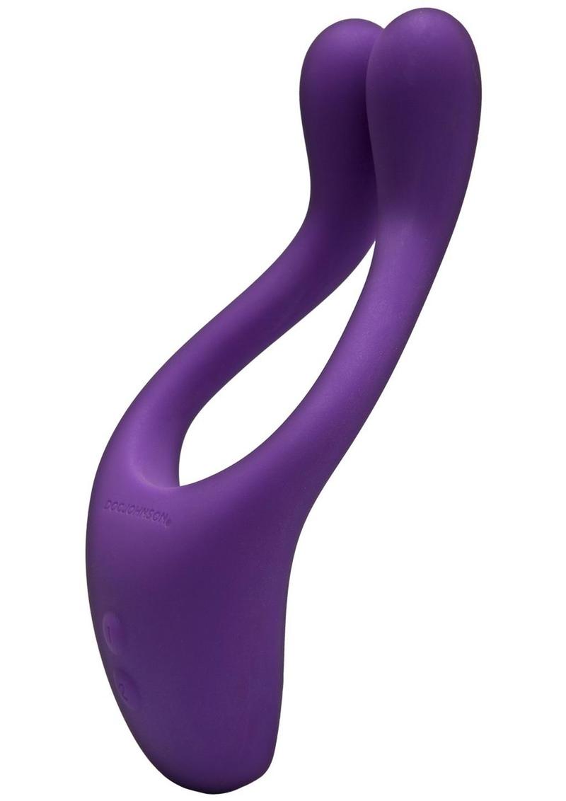 Tryst Rechargeable Multi Erogenous Zone Silicone Massager Waterproof - Purple