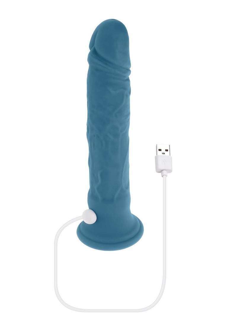 Tsunami Rechargeable Silicone Realistic Vibrator with Remote