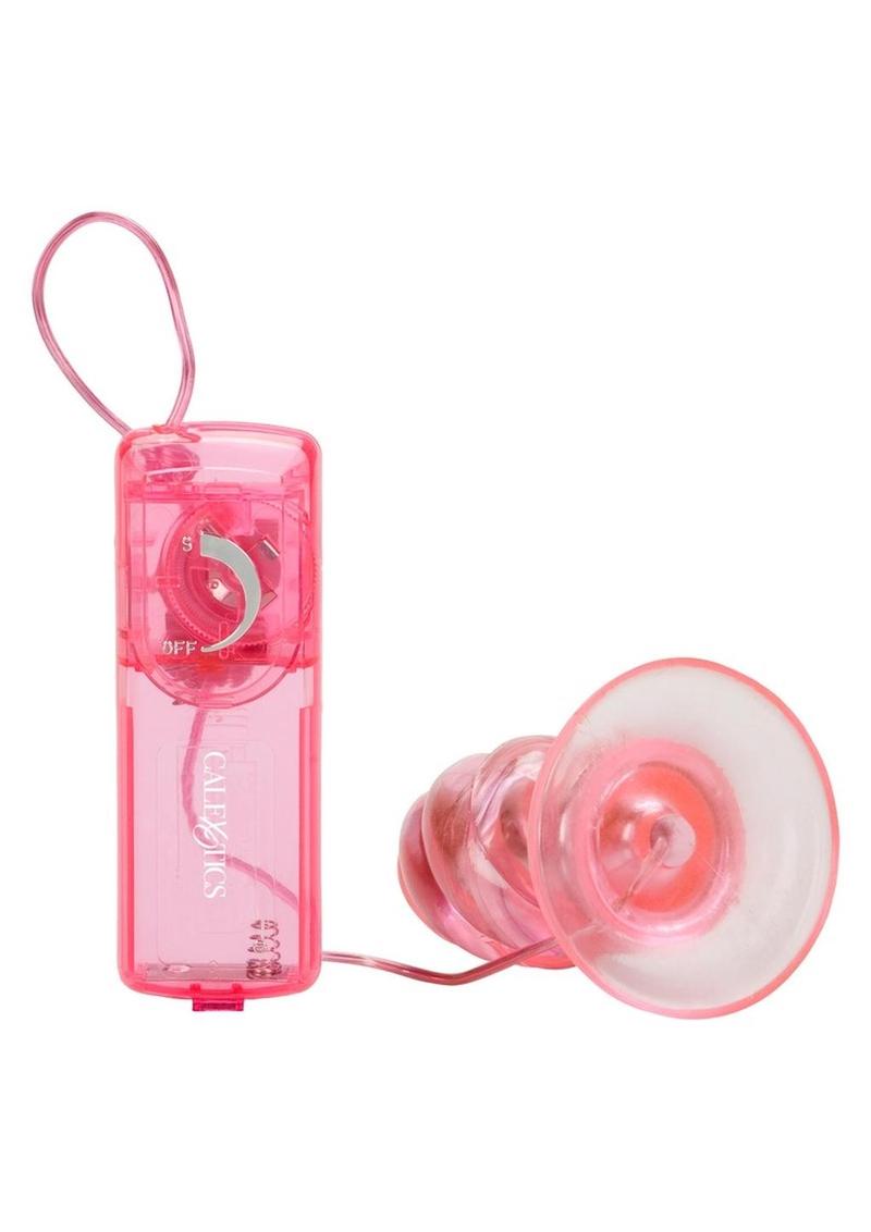 Tush Trainer Vibrating Butt Plug - Pink