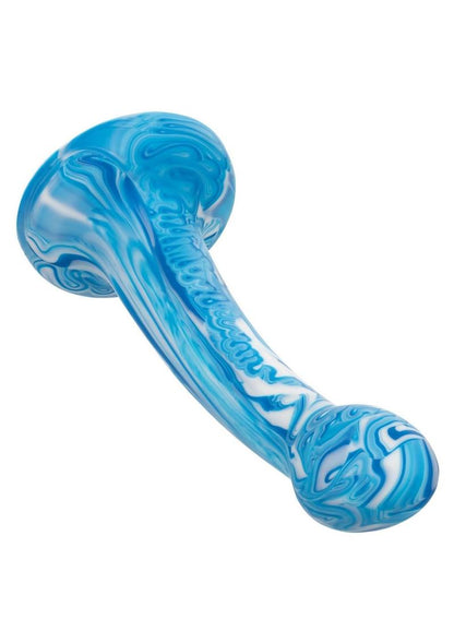 Twisted Love Twisted Bulb Tip Probe Silicone Anal Probe - Blue