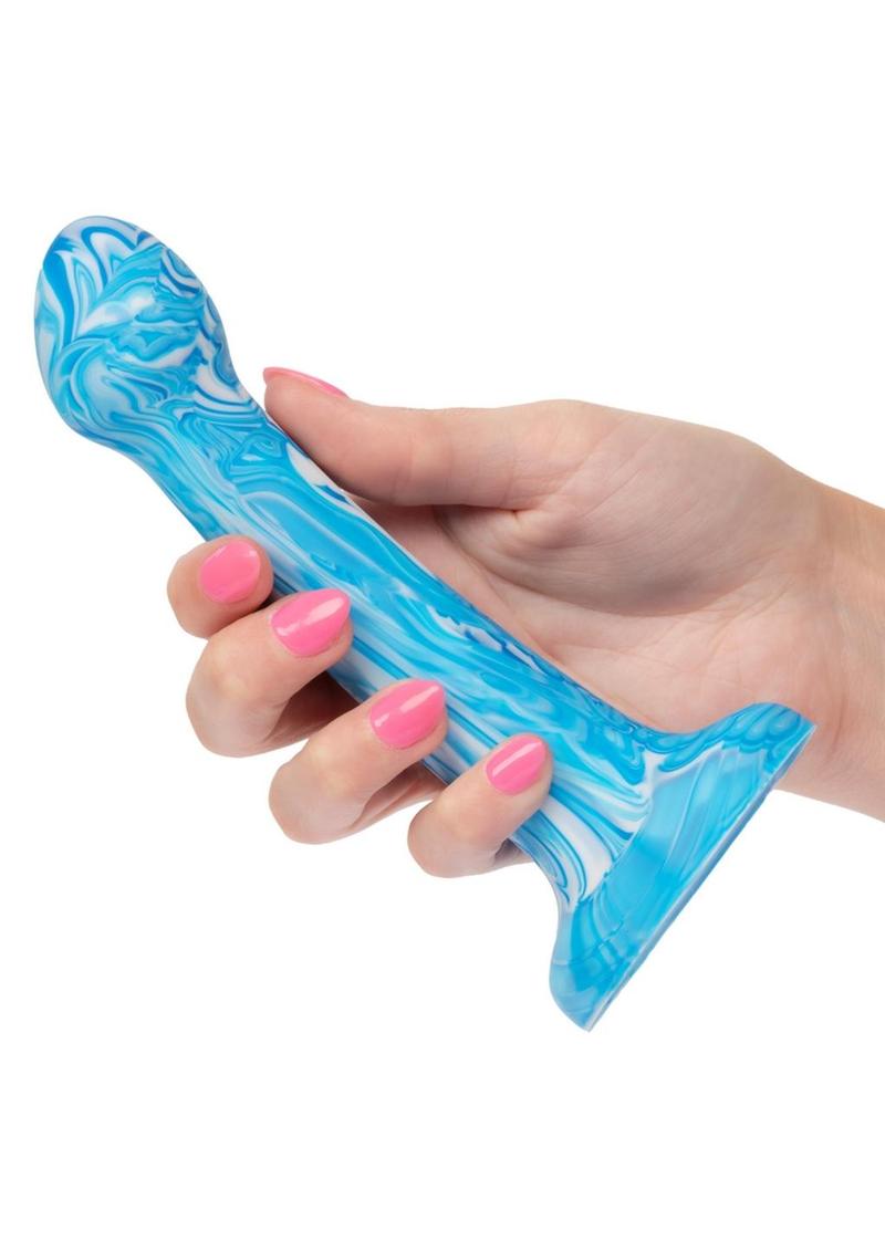 Twisted Love Twisted Bulb Tip Probe Silicone Anal Probe - Blue