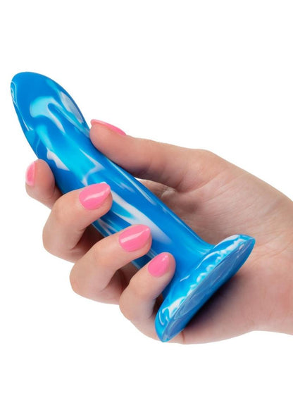 Twisted Love Twisted Probe Silicone Anal Probe - Blue