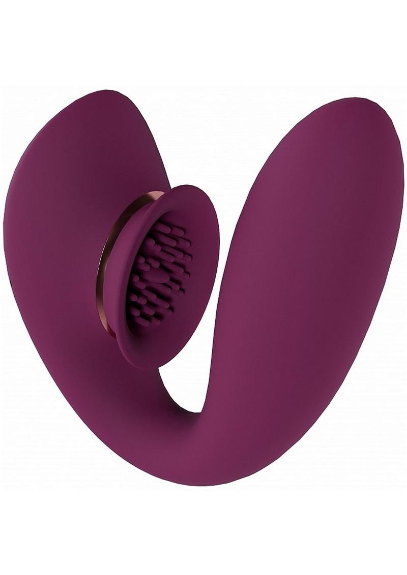 Twitch 3 Silicone Rechargeable Suction and Tongue Vibrator