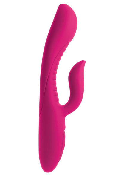 Ultimate Rabbits No 2 Fuschia Vibrator Multi Speed Waterproof Rechargeable