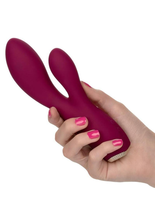 Uncorked Cabernet Silicone Rechargeable Rabbit Vibrator - Pink