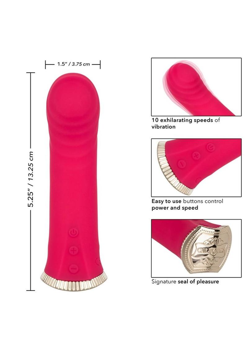 Uncorked Merlot Silicone Rechargeable Vibrator