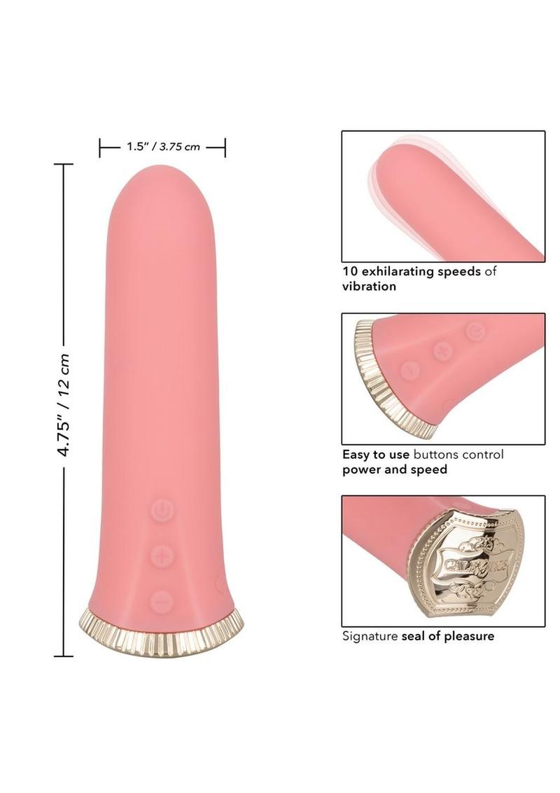 Uncorked RosÃ© Silicone Rechargeable Vibrator - Pink