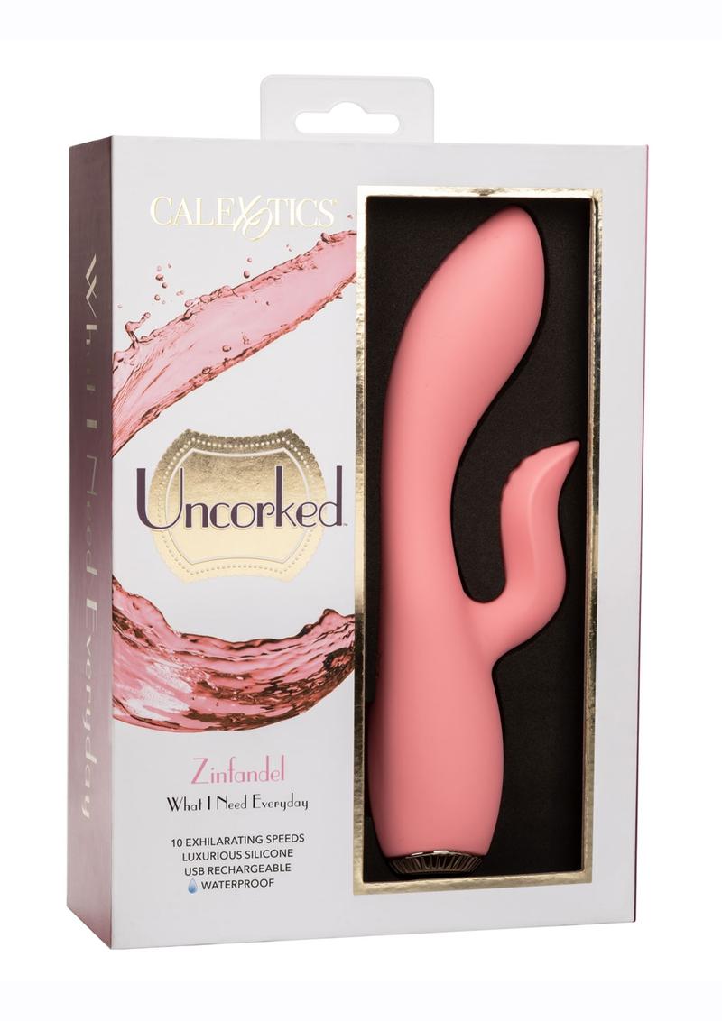 Uncorked Zinfandel Rechargeable Silicone Rabbit Vibrator