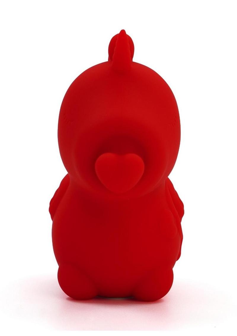 Unihorn Cupid's Beau The Nussling Nose One Rechargeable Silicone Clitoral Vibrator - Red