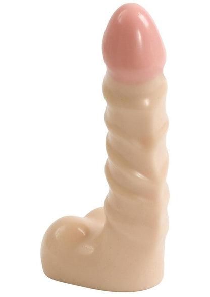 Vac-U-Lock Raging Hard-Ons Dildo - Flesh/Vanilla - 7in