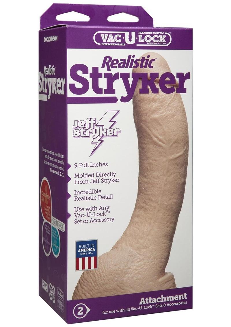 Vac-U-Lock Realistic Stryker Dildo