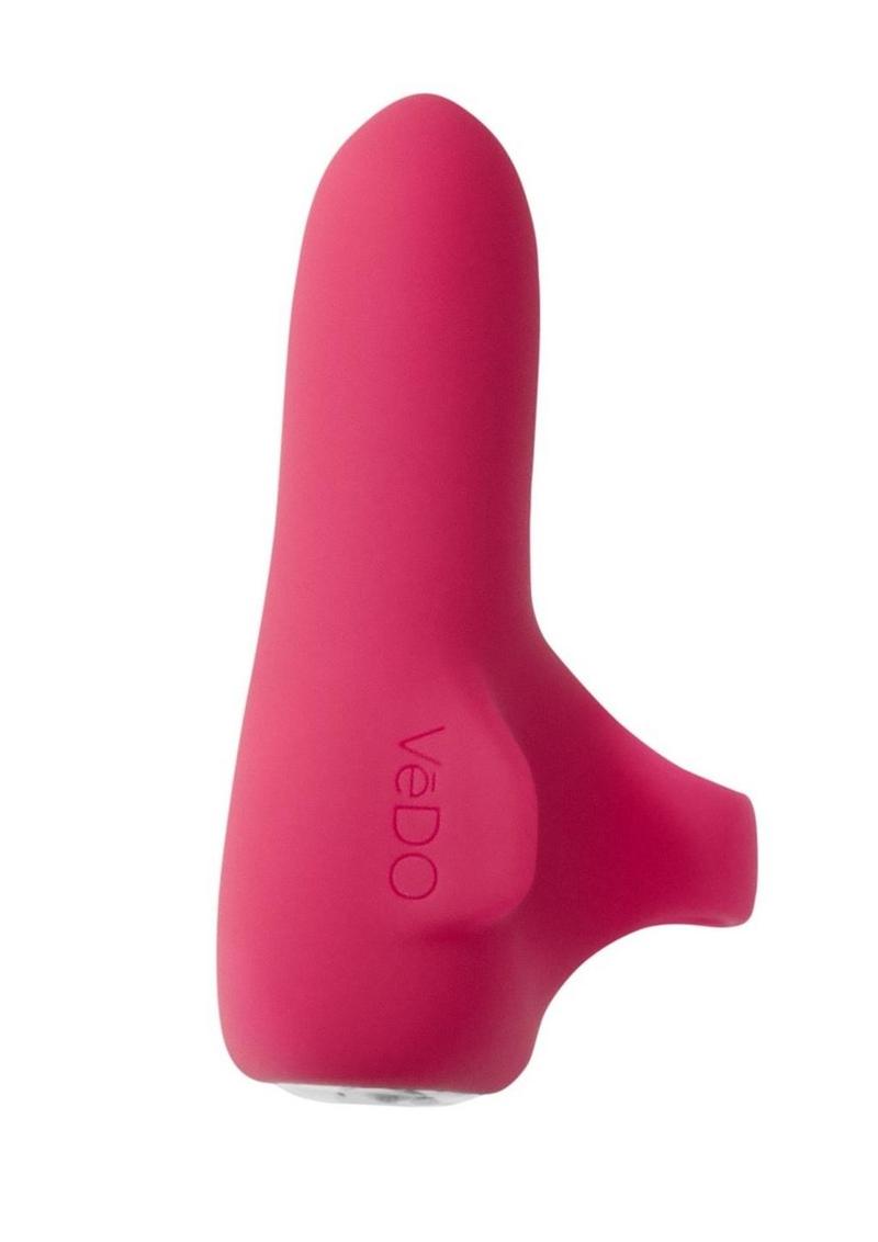 Vedo Fini Rechargeable Silicone Bullet Vibrator - Pink