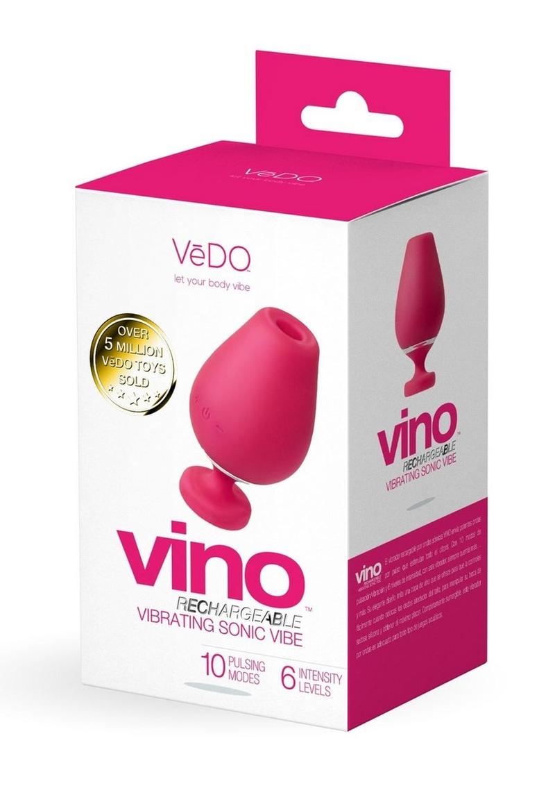 Vedo Vino Silicone Rechargeable Sonic Vibrator