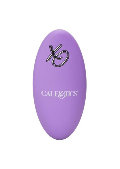 Venus Butterfly Rocking Penis Silicone Rechargeable Strap-On with Remote Control - Purple