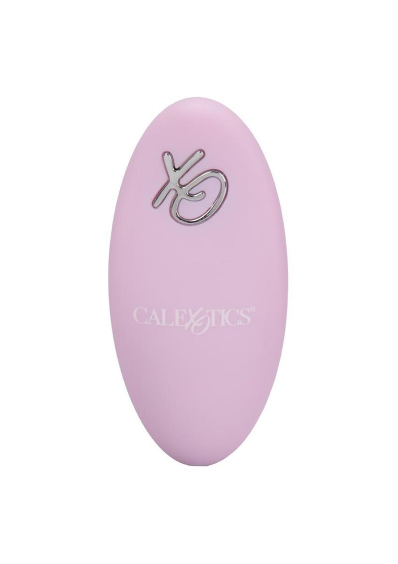 Venus Butterfly Venus G Silicone Rechargeable Strap-On with Remote Control - Pink