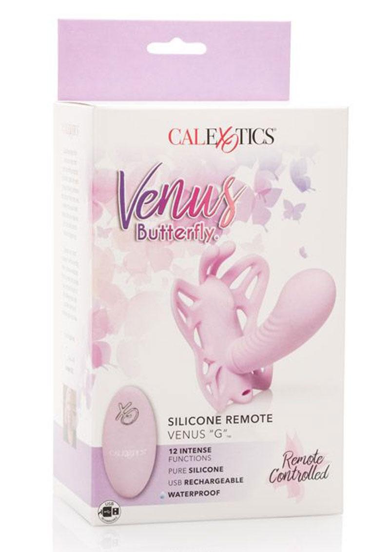 Venus Butterfly Venus G Silicone Rechargeable Strap-On with Remote Control