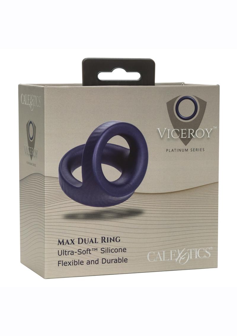 Viceroy Max Dual Ring Silicone Cock Ring