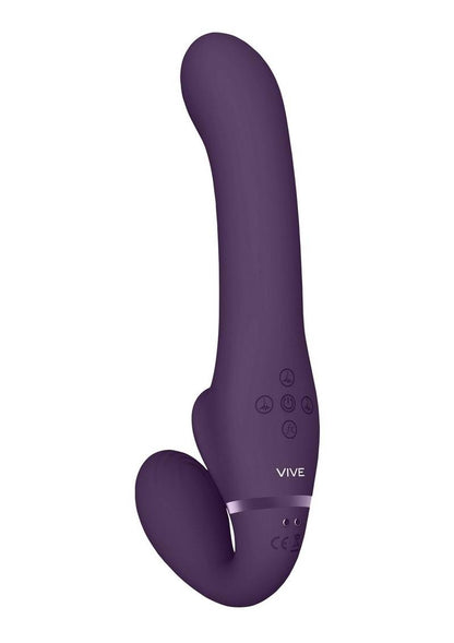 Vive Al Rechargeable Silicone Dual Motor Strapless Strap-On