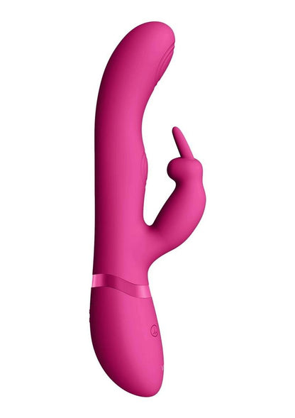 Vive May Dual Pulse-Wave and Vibrating C-Spot and G-Spot Rechargeable Silicone Rabbit