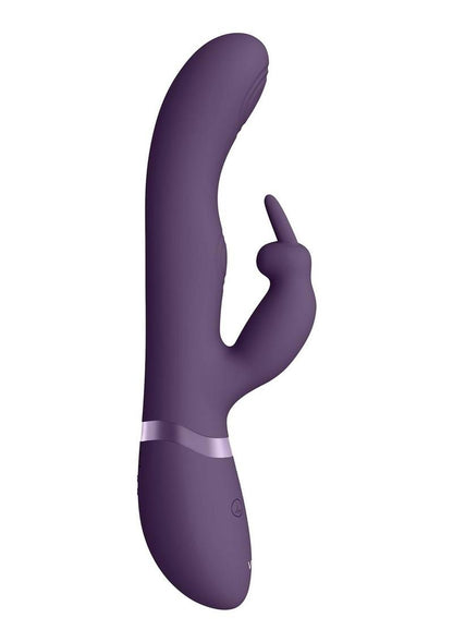 Vive May Dual Pulse-Wave and Vibrating C-Spot and G-Spot Rechargeable Silicone Rabbit