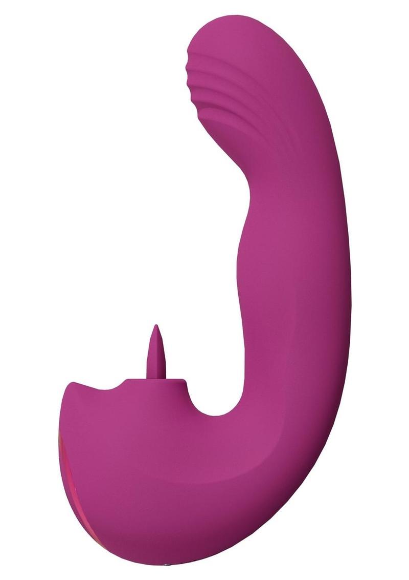 Vive Riko Rechargeable Silicone Triple Motor G-Spot Finger Motion Vibrator