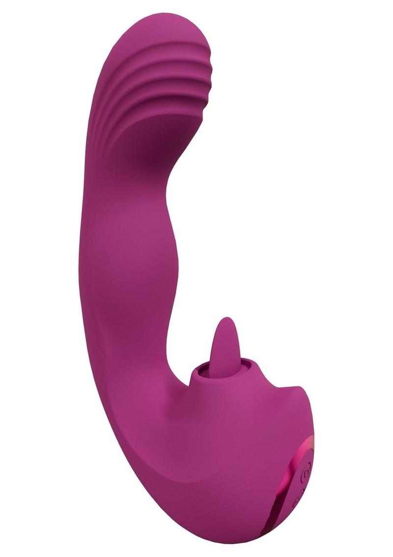 Vive Riko Rechargeable Silicone Triple Motor G-Spot Finger Motion Vibrator