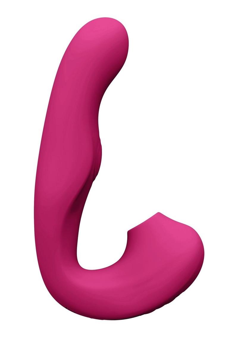 Vive Zaki Air Wave Pulse Wave and G-Spot Rechargeable Silicone Vibrator