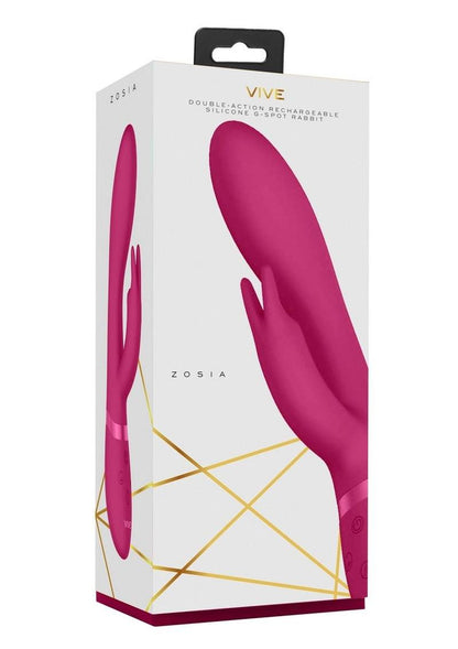 Vive Zosia Classic Rechargeable Silicone G-Spot Rabbit Vibrator