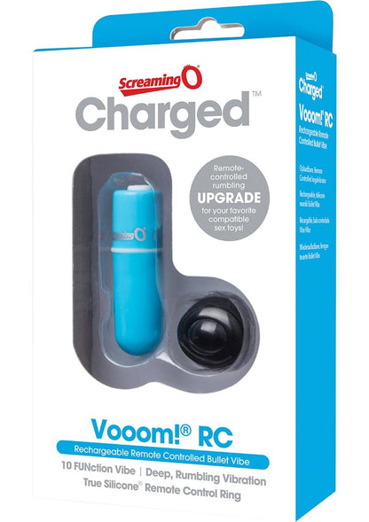 Vooom Wireless Remote Control Silicone USB Rechargeable Bullet Waterproof