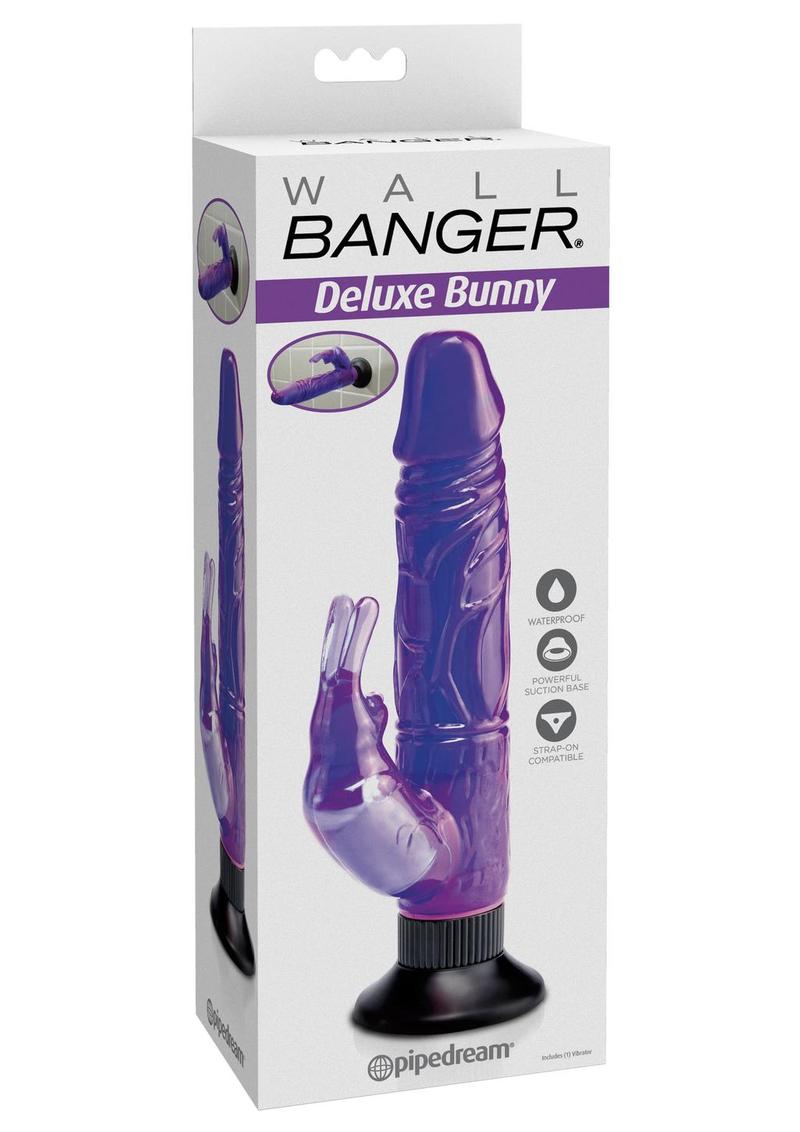 Wall Bangers Deluxe Bunny Rabbit Vibrator - Purple