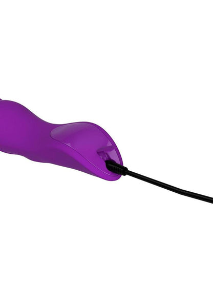 Wanachi Body Recharger Silicone Rechargeable Wand Massager - Purple