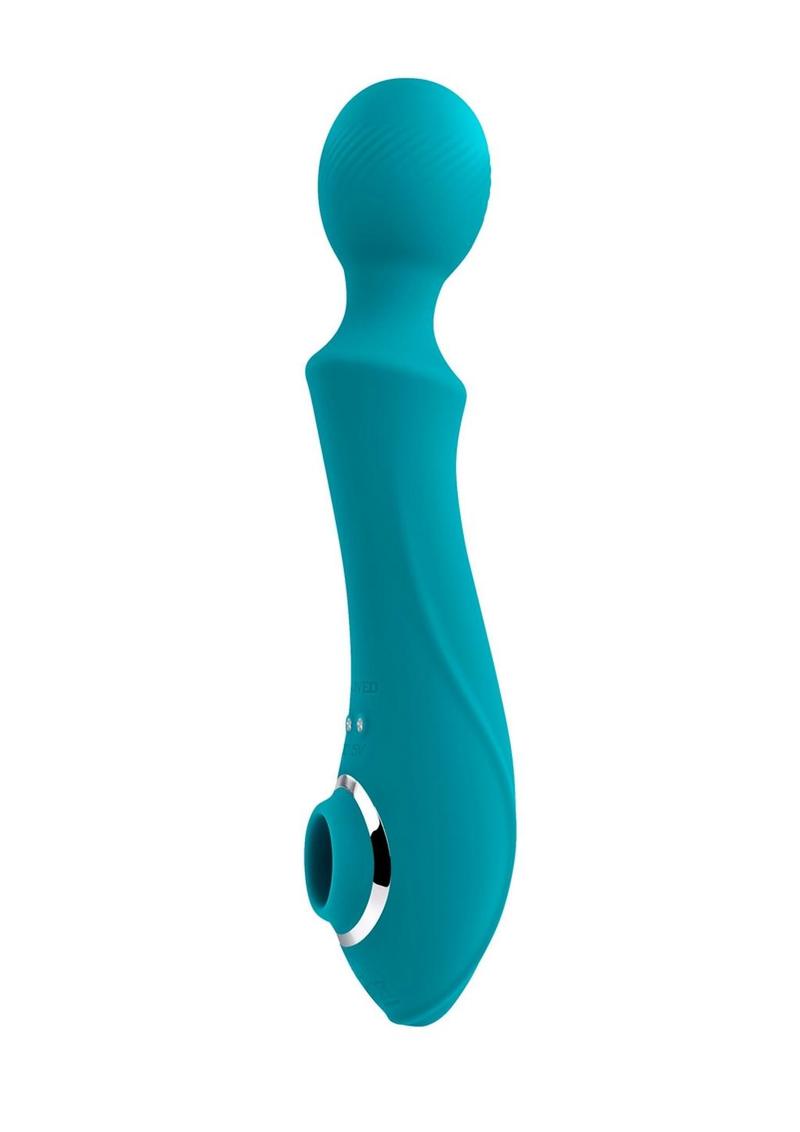 Wanderful Sucker Rechargeable Silicone Bodywand and Clitoral Stimulator