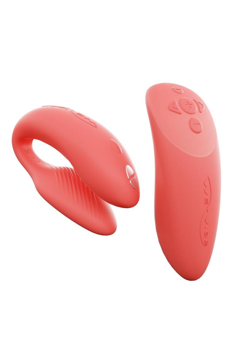 We-Vibe Chorus Rechargeable Couples Vibrator with Squeeze Control - Crave