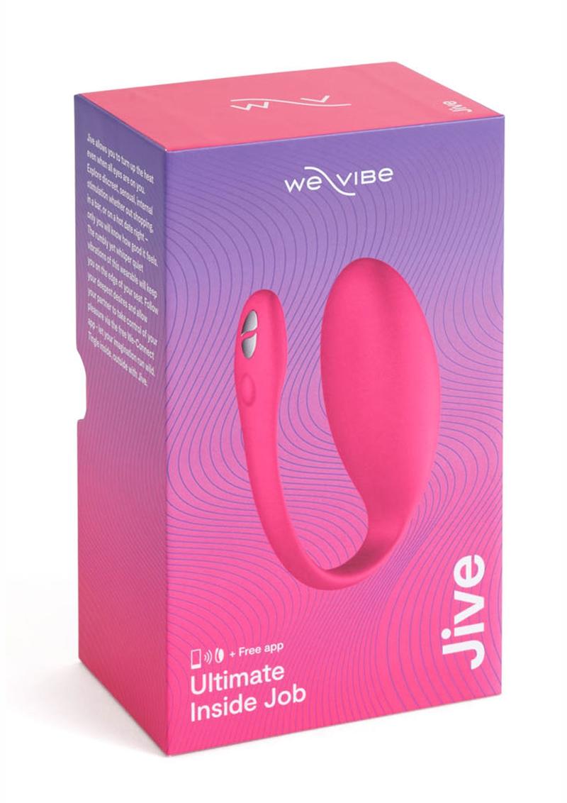 We-Vibe Jive Silicone Rechargeable Remote Control Wearable G-Spot Vibrator