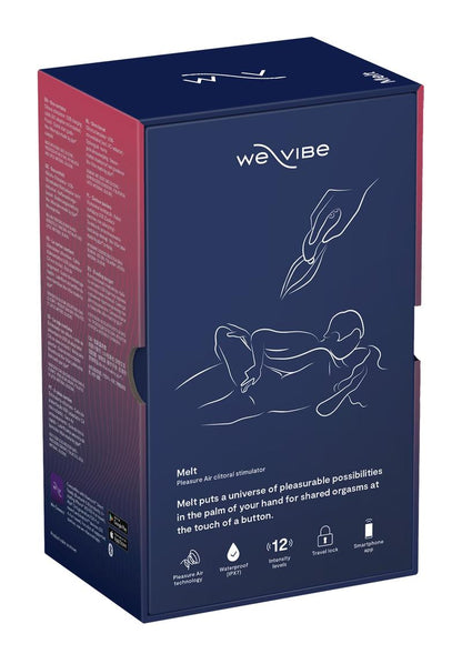 We-Vibe Melt Pleasure Air Rechargeable Silicone Clitoral Stimulator