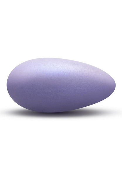 Wellness Serene Vibe Rechargeable Silicone Vibrating Egg with Remote - Lavender/Purple