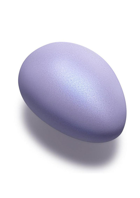 Wellness Serene Vibe Rechargeable Silicone Vibrating Egg with Remote - Lavender/Purple