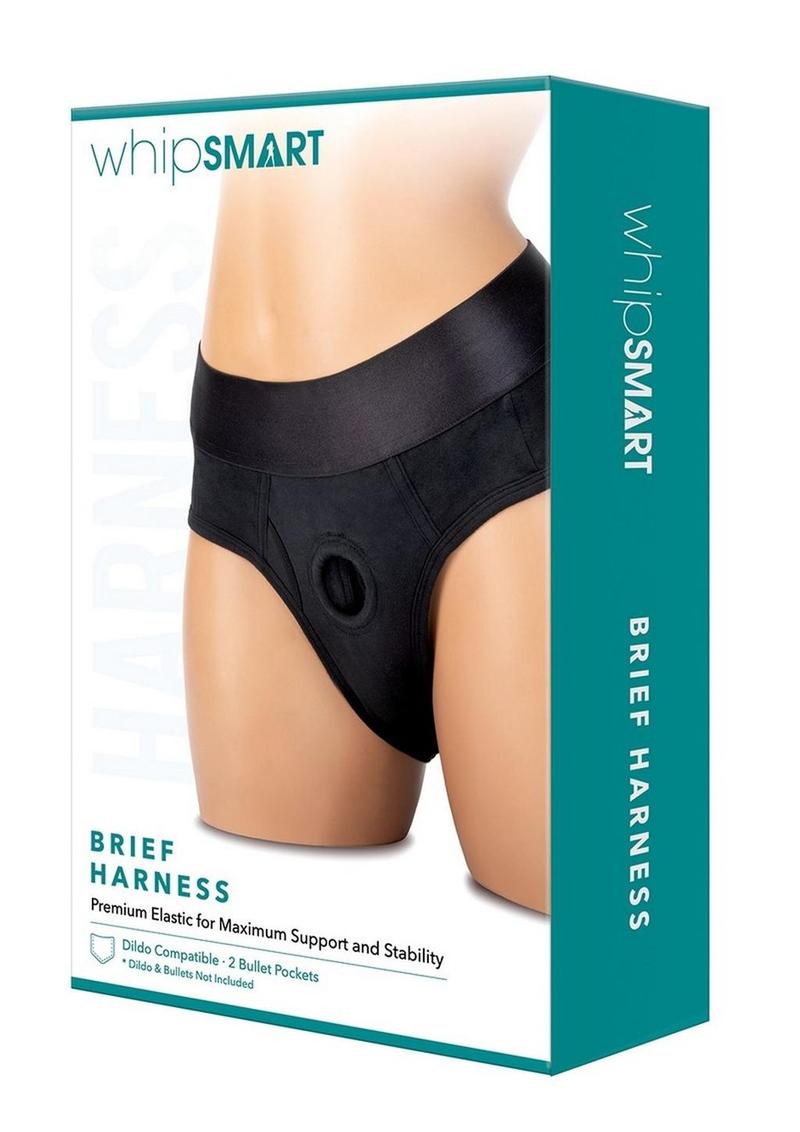 WhipSmart Brief Harness - Black - Large