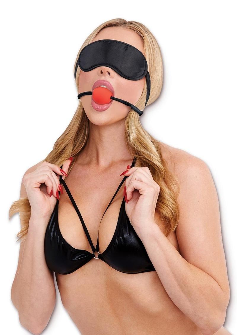 WhipSmart Japanese Bondage Rope Set with Ball Gag, Cuffs and Mask