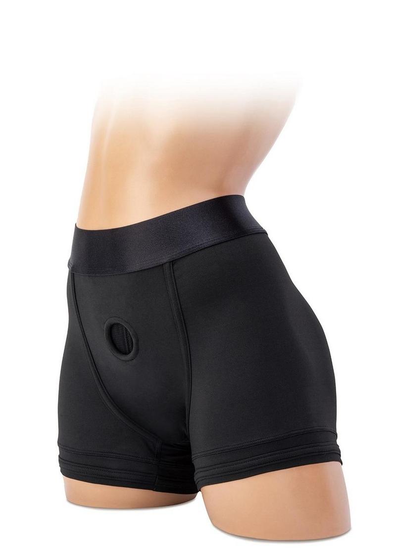 WhipSmart Soft Packing Boxer Brief - Black - Small