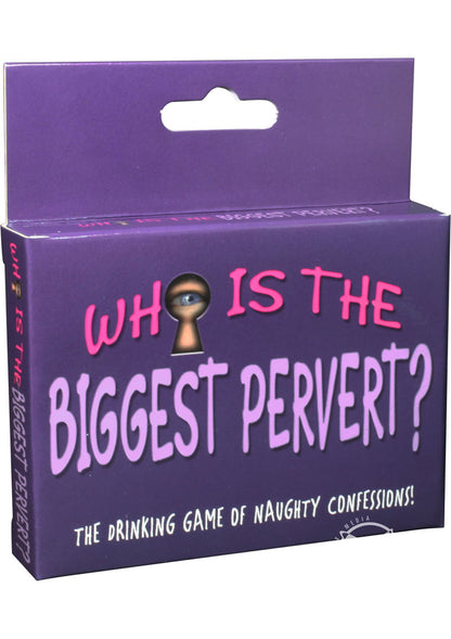 Who's The Biggest Pervert? Card Game