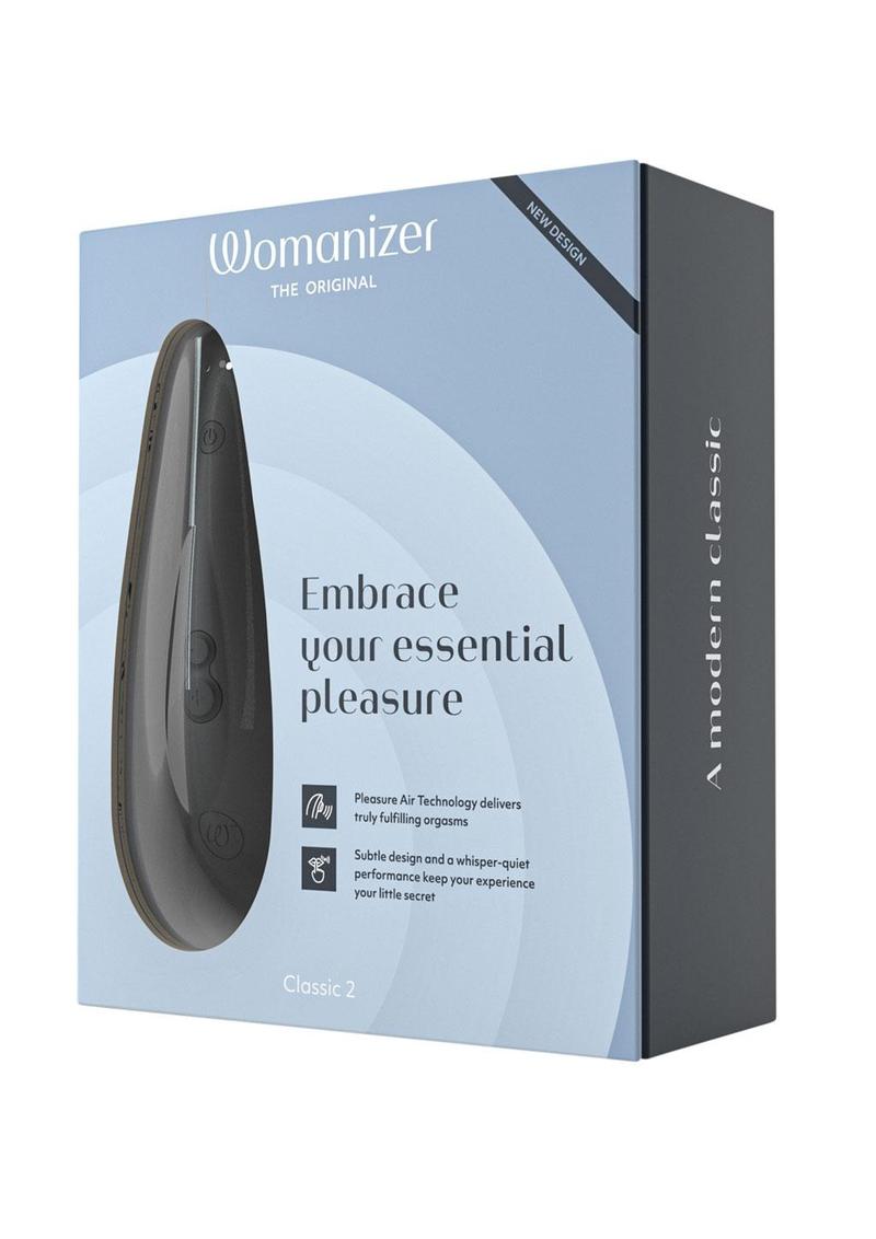 Womanizer Classic 2 Rechargeable Silicone Clitoral Stimulator